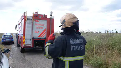 Doğal gaz boru hattında çıkan yangın, kontrol altına alındı