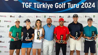 2024 TGF Türkiye Golf Turu müsabakaları tamamlandı