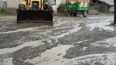 Sivas’ta sağanak sele neden oldu