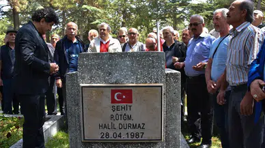 PKK'lı teröristlerce 37 yıl önce şehit edilen silah arkadaşlarını unutmadılar