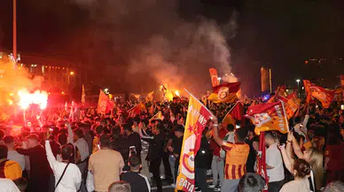 Galatasaray'ın şampiyonluğu Kayseri'de de kutlandı
