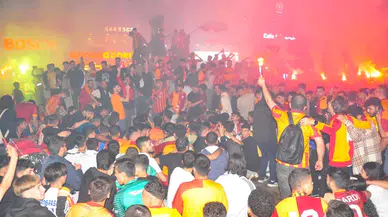 Galatasaray’ın şampiyonluğu Manisa’da coşkuyla kutlandı