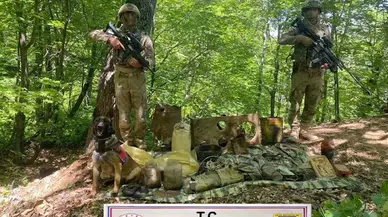 Elazığ’da teröristlerin kullandığı sığınak imha edildi