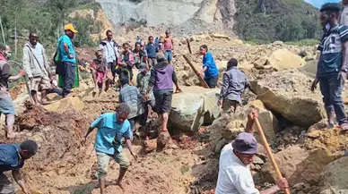Papua Yeni Gine’de toprak kayması: 670 kişi ölmüş olabilir