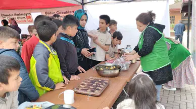 Terme'de Gazze yararına kermes düzenlendi