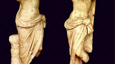 Bakan Ersoy: Antalya'da 2 bin yıllık Zeus ve Aphrodite heykelleri bulundu (2)