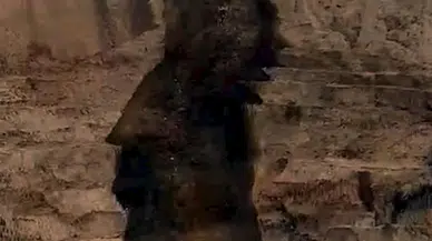 İliç’te arama çalışmalarında bir kez daha toprak kaydı, olay anı kamerada