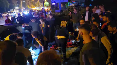 Düzce'de şampiyonluk kutlamalarında kaza; 2 yaralı