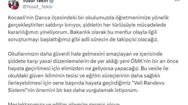 Ders sırasında sınıfa giren veli, öğretmenin üzerine yürüdü; arbede yaşandı (3)