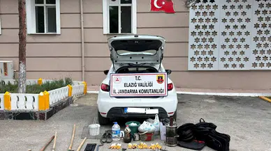 Sit alanında kaçak kazı yaparken suçüstü yakalanan 5 şüpheliye gözaltı