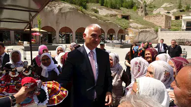 Bakan Ersoy, Soğanlı Vadisi'nde incelemelerde bulundu