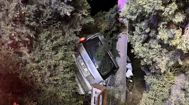 İzmir'de şarampole devrilen cipin sürücüsü öldü