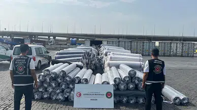 Mersin ve Kocaeli limanlarında 1,2 milyar liralık gümrük kaçağı eşya ele geçirildi