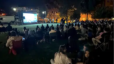 Safranbolu'da "Açık Hava Sinema Geceleri" etkinliği yapıldı