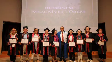 Tazelenme Üniversitesi'nden 110 öğrenci mezun oldu