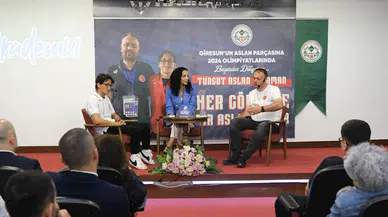 Milli yüzücü Yaraman, söyleşi programına katıldı