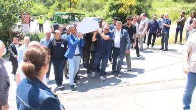 İstanbul - Sarıyer'de trafik kazasında hayatını kaybeden muhtar son yolculuğuna uğurlandı 