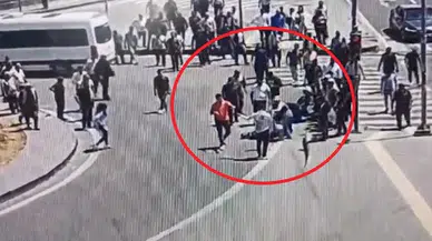 Birlikte yaşadığı kadının kardeşini vuran avukata yoldan geçen jandarmanın müdahalesi kamerada