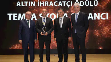 TEMSA'ya "Altın İhracatçı" ödülü