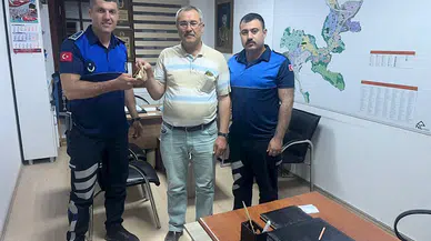 Amasya’da pazarcı bulduğu altınları sahibine ulaştırdı