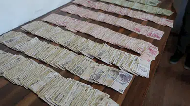 Düzce'de zabıtanın yakaladığı dilencinin üzerinden 10 bin 765 lira çıktı
