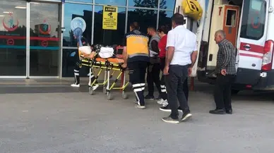 Çorum'da eşinin kazara köstebek tabancasıyla yaraladığı kadın hastaneye kaldırıldı