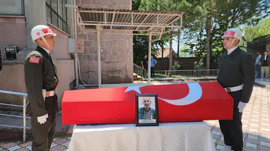 Kıbrıs gazisi Sebahattin Otçu, Amasya'da son yolculuğuna uğurlandı