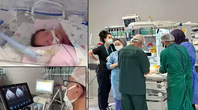 Kalp hastası ‘Lina’ bebeğe İstanbul'dan Rize'ye 'cerrah' köprüsü