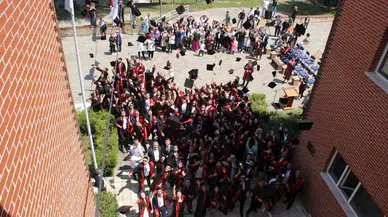 TOGÜ Almus Meslek Yüsekokulunda mezuniyet töreni yapıldı