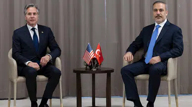 Bakan Fidan, ABD'li mevkidaşı Blinken ile bir araya geldi