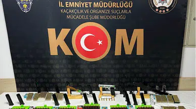 Kastamonu'da silah kaçakçılığı operasyonunda 12 şüpheli yakalandı