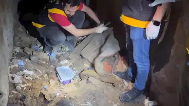 Evinde 2, bahçesinde gömülü 2 silah bulundu; 'İçki içmeye gelenler koymuş olabilir' dedi