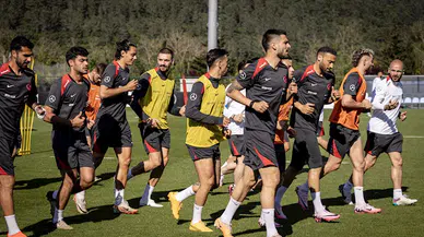 A Milli Futbol Takımı çalışmalarını sürdürdü