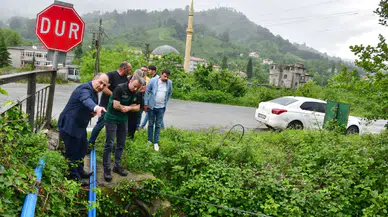 Arhavi'de Altyapı İyileştirme Hız Kesmiyor: Kavak Köprüsü Çıkışları Genişletiliyor ve Kapisre Deresi Korunuyor