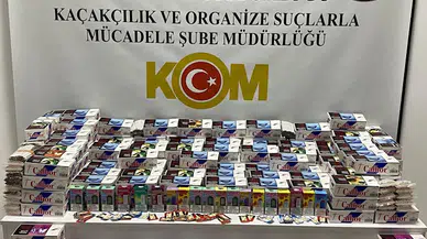 Samsun'da 41 bin 240 makaron ele geçirildi