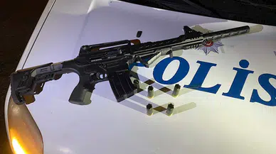 Kayseri'de uzun namlulu tüfek ele geçirildi: 2 gözaltı