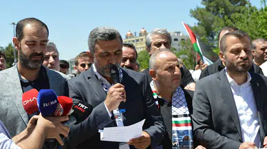 Mardin’de İsrail'in Gazze ve Refah’a yönelik saldırıları protesto edildi