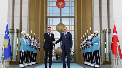 Cumhurbaşkanı Erdoğan, Kosova Başbakanı Kurti ile görüştü