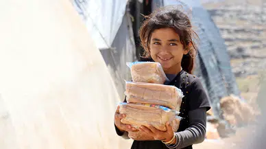 Bingöl’den İdlib’e ekmek yardımı 