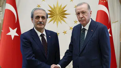 Cumhurbaşkanı Erdoğan, Yargıtay Cumhuriyet Başsavcısı Şahin ile görüştü