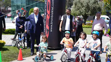 Ümraniye'de Bisiklet Şenliği düzenlendi 