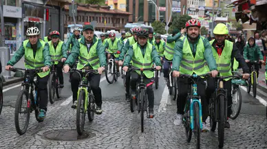 Rize'de "11. Yeşilay Bisiklet Turu" düzenlendi
