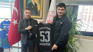 Güneysu Extreme Spor Kulüp Başkanı, Rize Gençlik ve Spor İl Müdürünü Ziyaret Etti