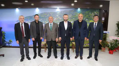 Rektör Yılmaz'dan Başkan Çiftçi'ye ziyaret