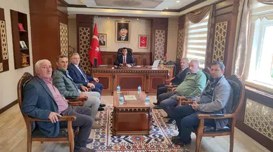 Başkan Yılmaz'dan Kalkandere yeni Kaymakamı Dinçel'e ziyaret