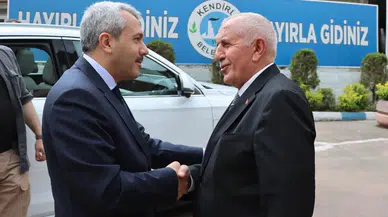 Vali Baydaş Kendirli Belediyesi'ni ziyaret etti