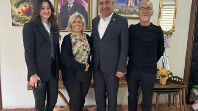 Artvin Barosu Heyeti, Borçka Belediye Başkanı Ercan Orhan'ı Ziyaret Etti