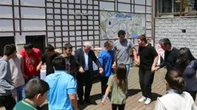 Of'ta özel eğitim öğrencileri etkinlikte bir araya geldi