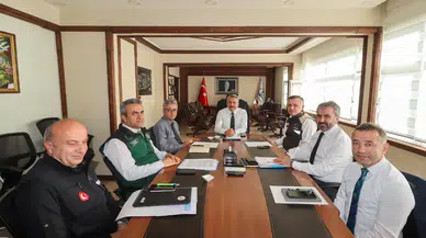 Rize'deki devam eden yatırımlar görüşüldü