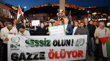 Mete Memiş, Gazze ve Doğu Türkistan'a Destek Yürüyüşüne Katıldı